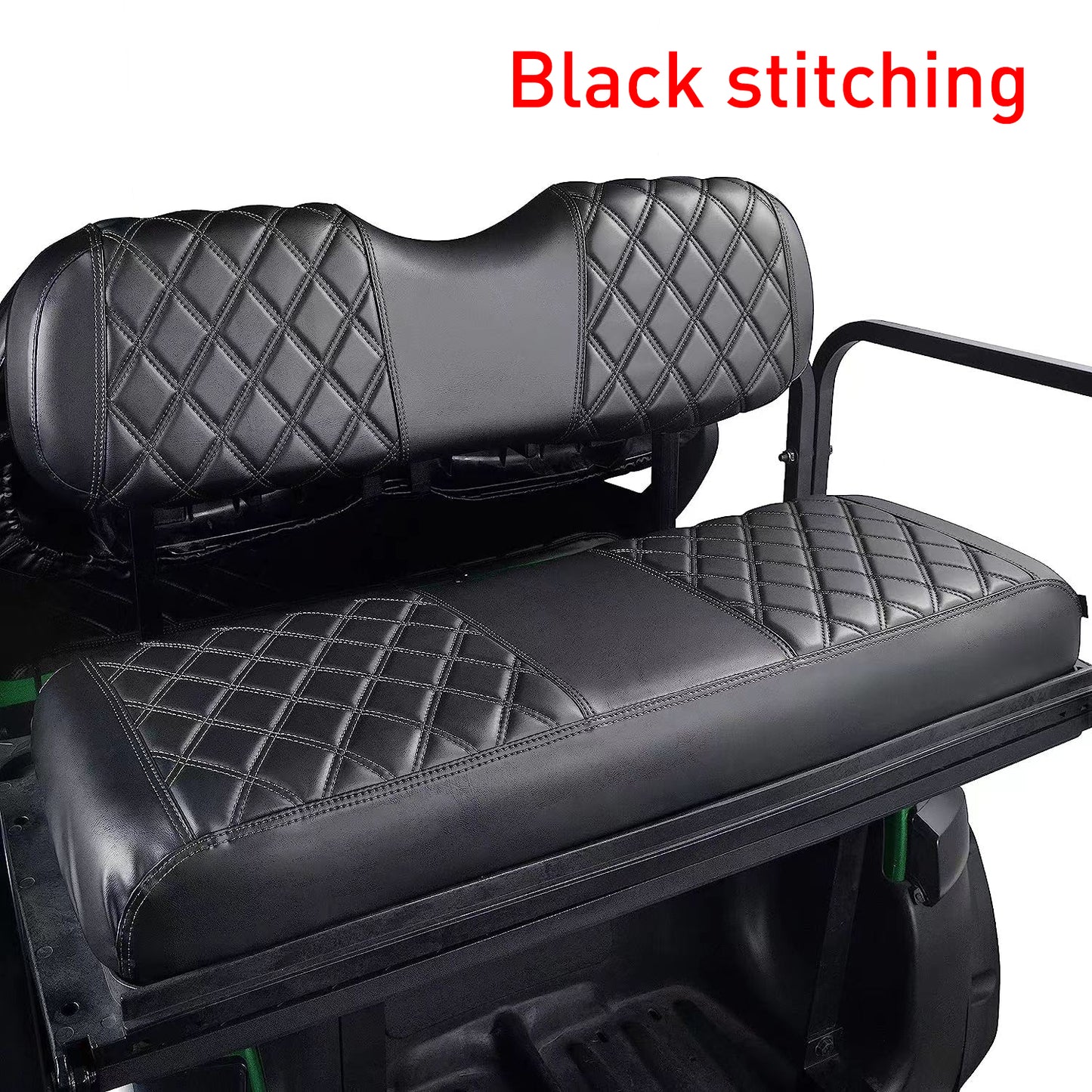 Seat Covers - Premium Diamond Black Slip On Cover - YAMAHA DRIVE DRIVE 2