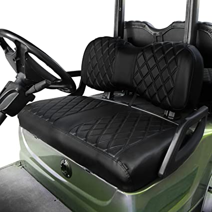 Seat Covers - Premium Diamond Black Slip On Cover - YAMAHA DRIVE DRIVE 2