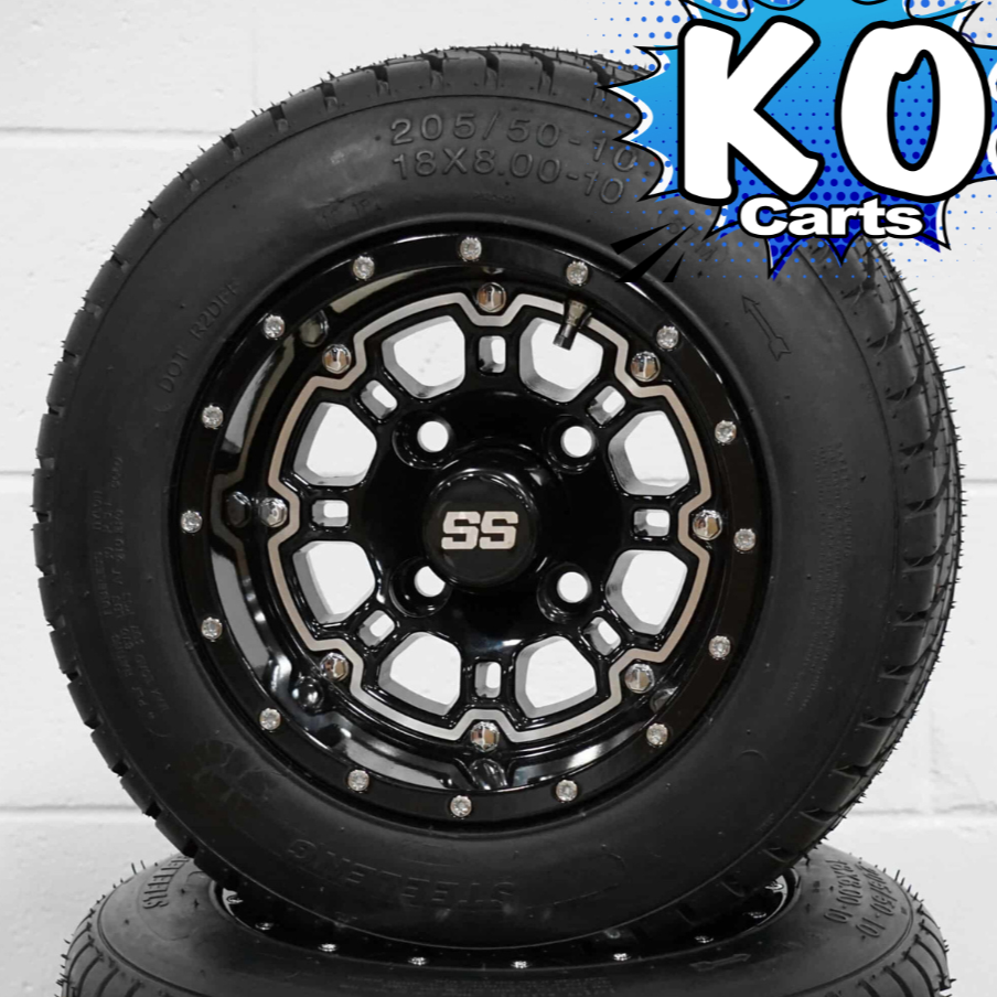 Panther Wheels and Tires (SET OF 4)