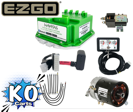 Navitas TSX 3.0 DC 4.5hp Motor & Controller Speed Package - EZGO TXT PDS - 36V