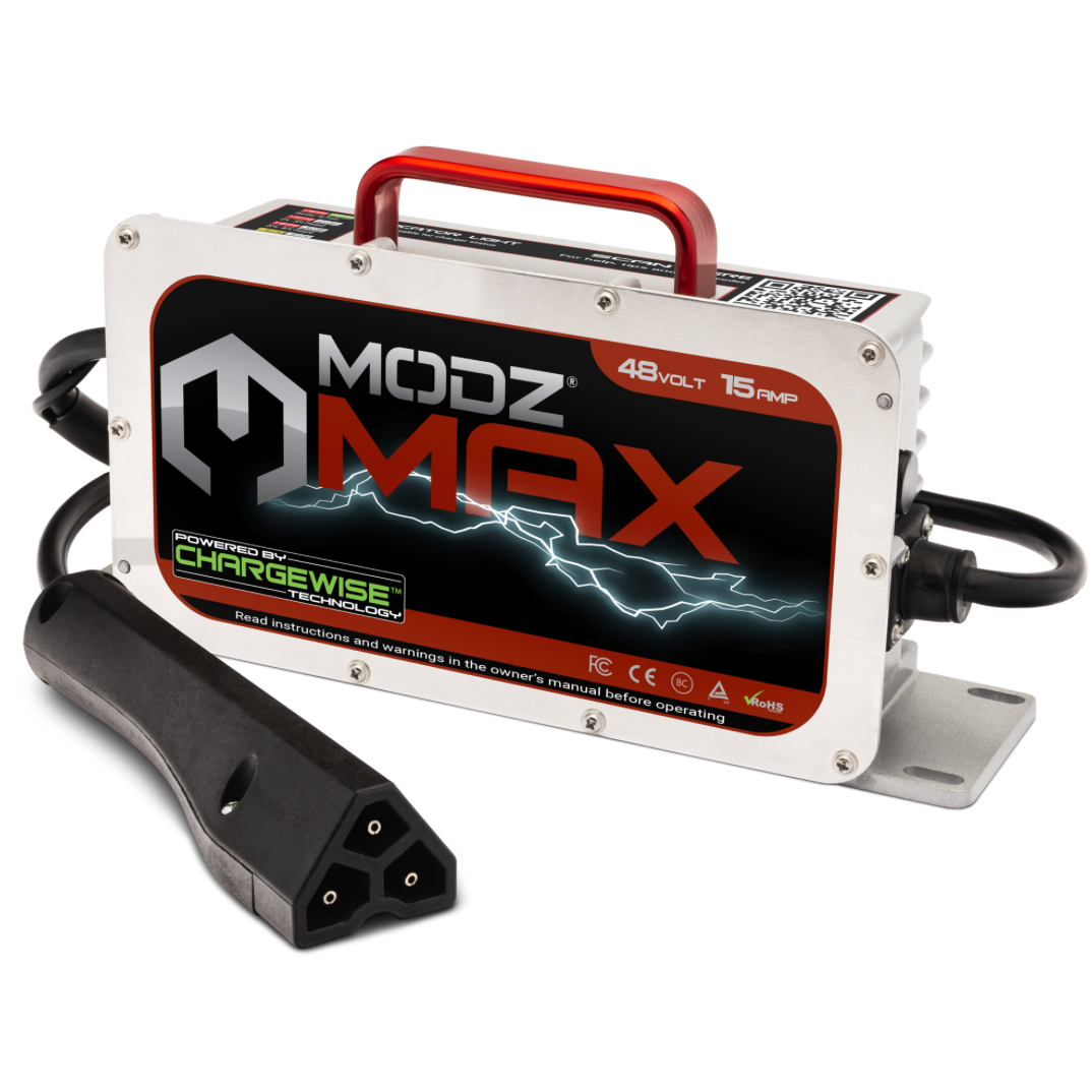 MODZ MAX Battery Charger- 48V EZGO RXV and TXT