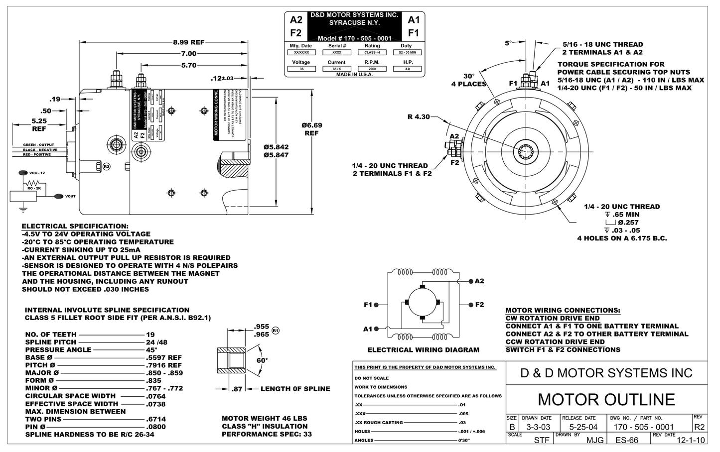 Motor (Stock Factory Style Replacement - Regen) - EZGO