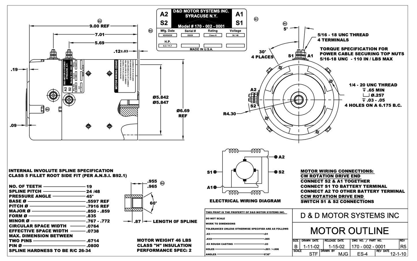 Motor (Factory Style Replacement - Series) - YAMAHA