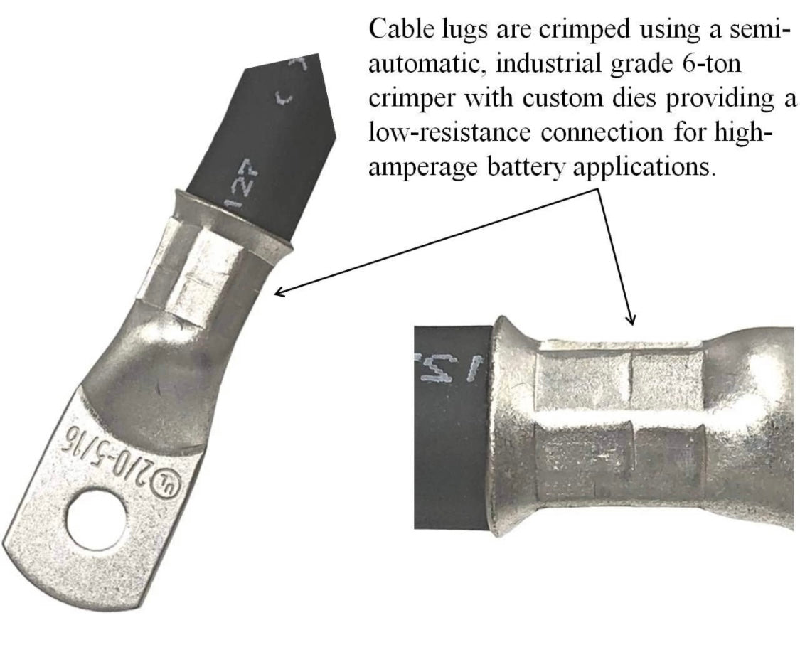 Battery Cable Set - 48V CLUB CAR DS