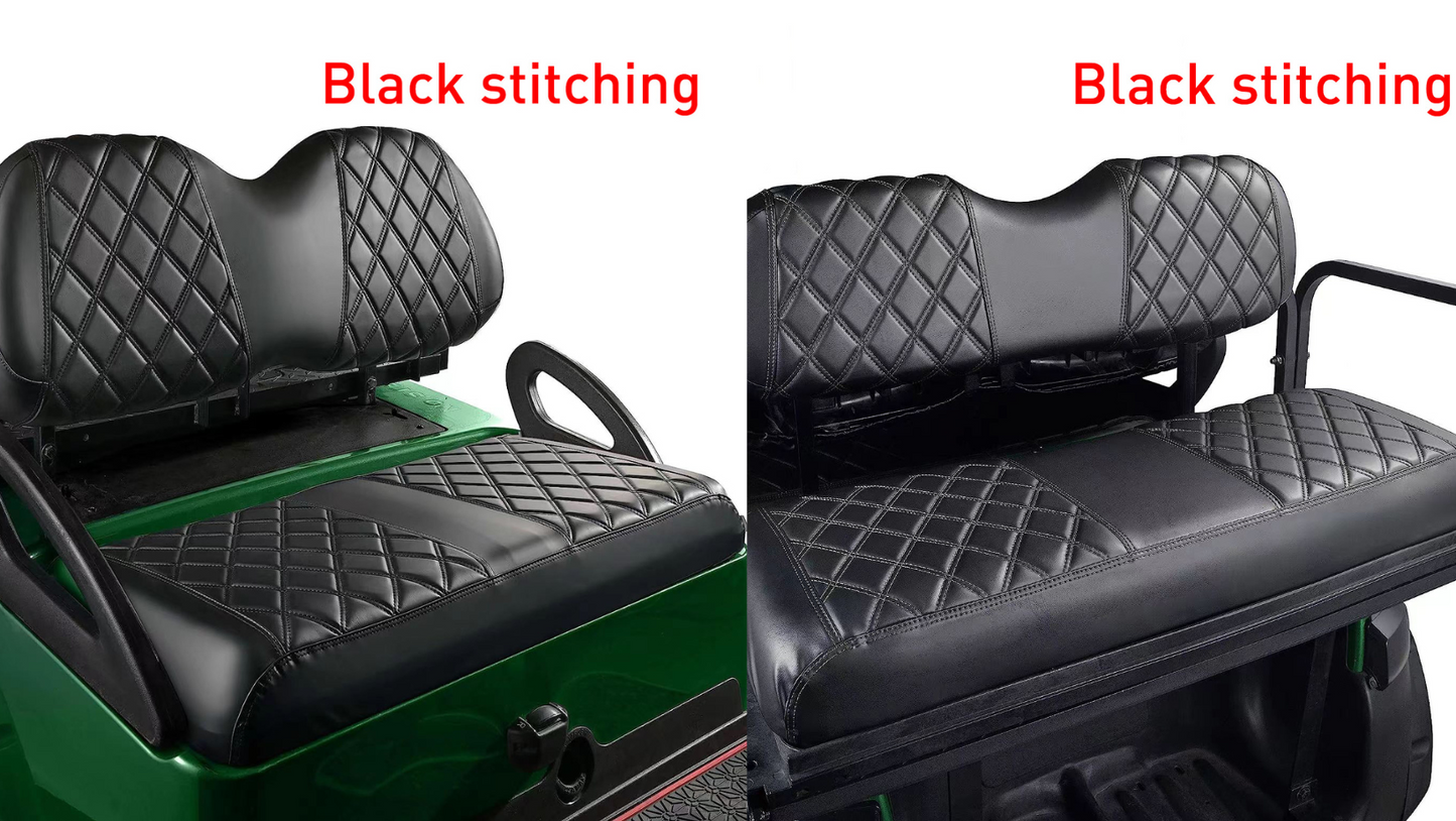 Seat Covers - Premium Diamond Slip On Cover - CLUB CAR PRECEDENT