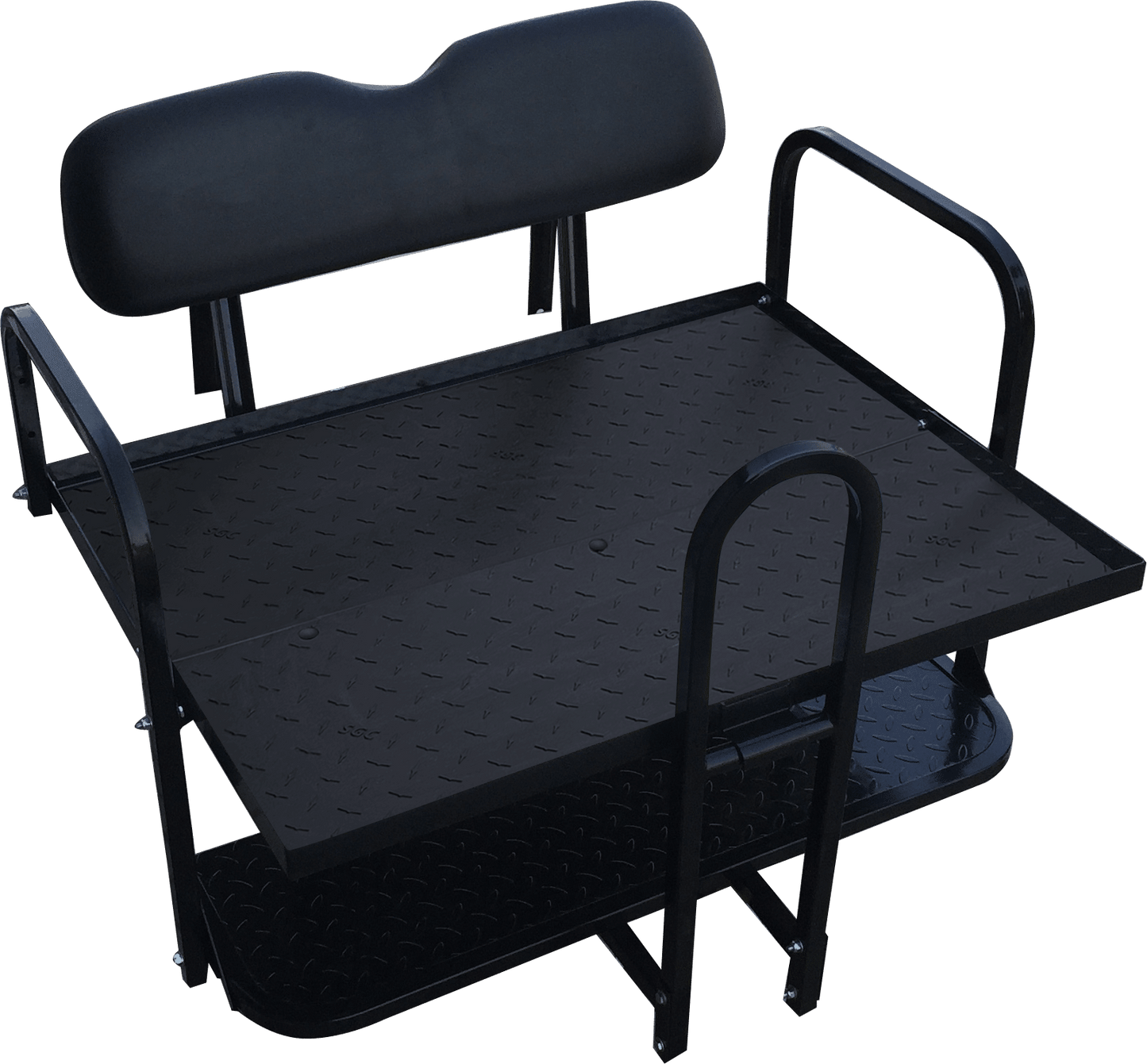 Rear Seat Kit with Flip Cargo Bed - YAMAHA G29 DRIVE