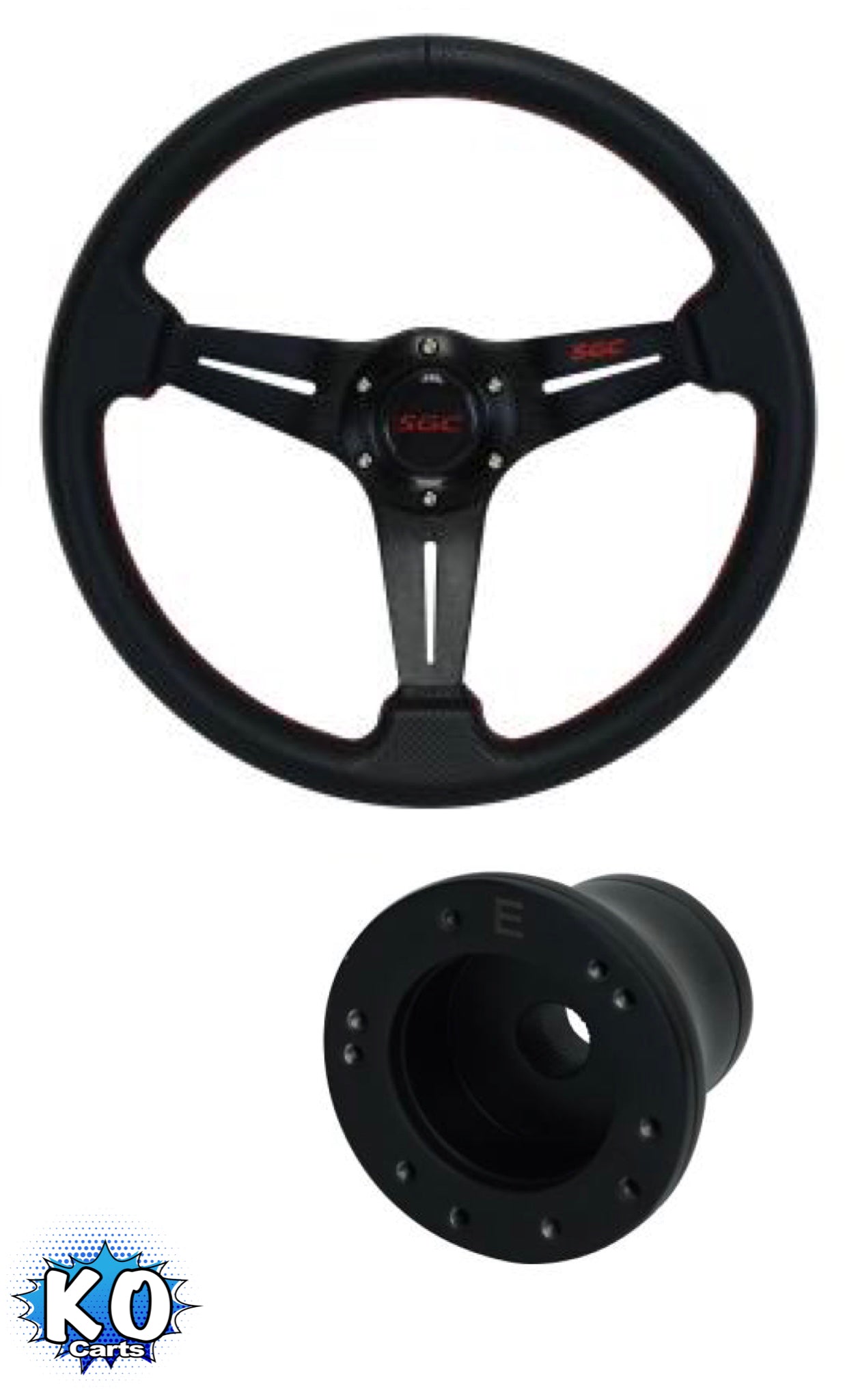 Steering Wheel Combo Kit - Black No Offset - YAMAHA G29 DRIVE