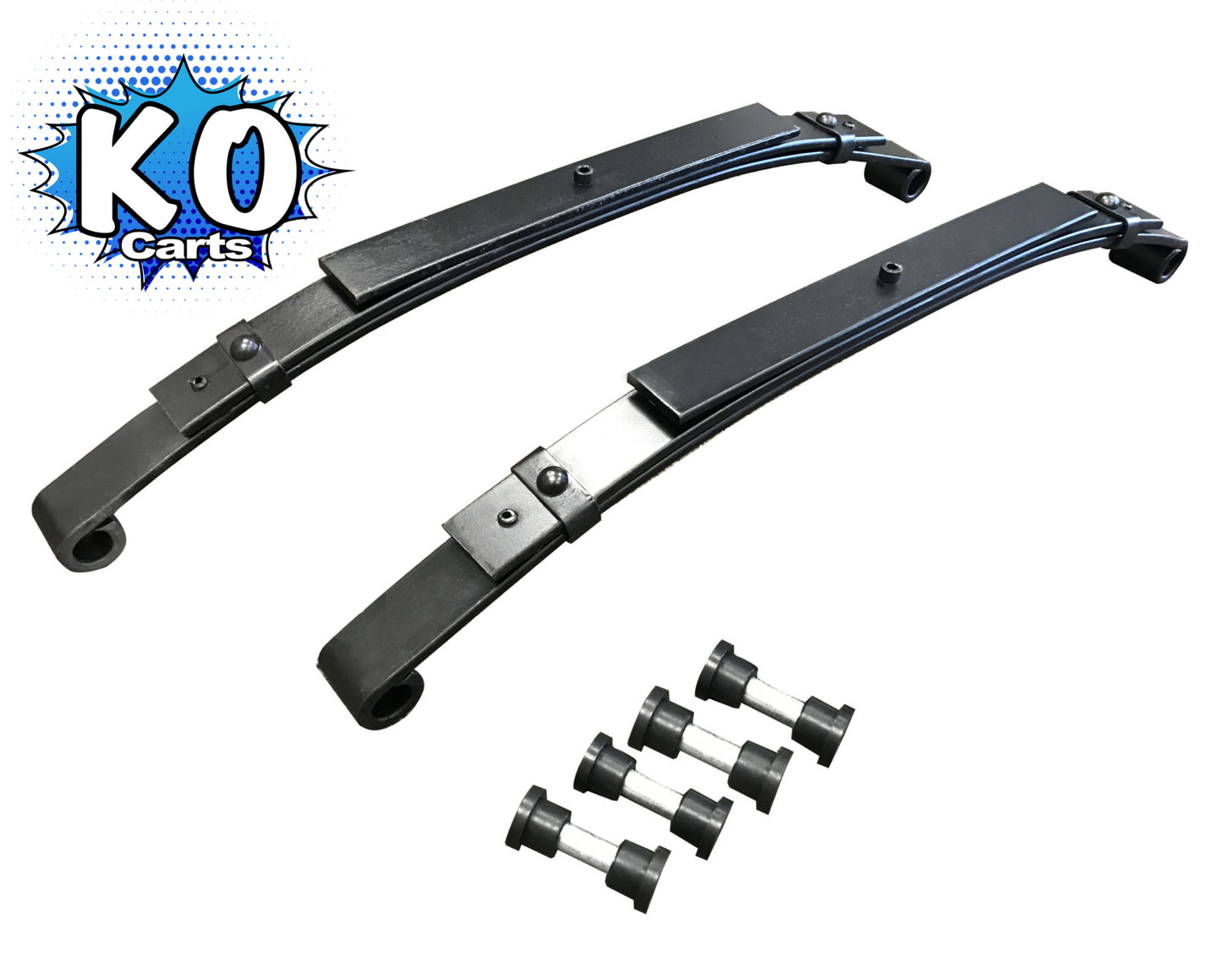 Front and Rear Leaf Spring Combo Set - CLUB CAR DS