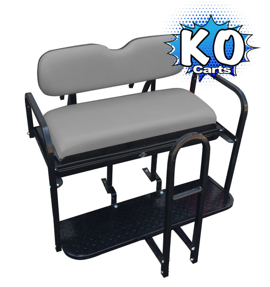 Rear Seat Kit with Flip Cargo Bed - YAMAHA G29 DRIVE