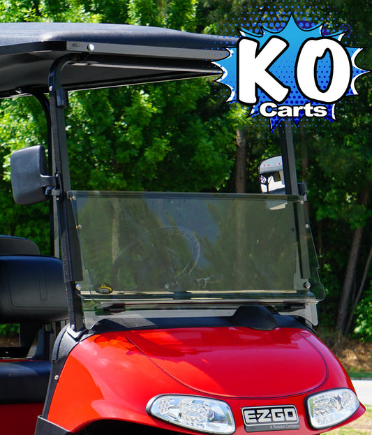 Foldable Tinted Windshield - EZGO RXV