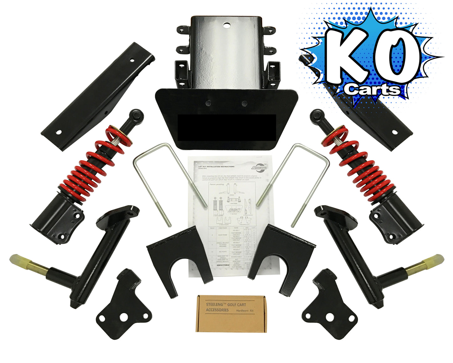 Lift Kit – 6″ Built-In Coil-Over Shock A-Arm Kit - EZGO RXV (2008-2013)