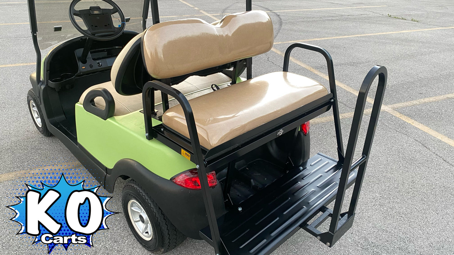 Rear Seat Kit with Flip Cargo Bed - CLUB CAR PRECEDENT (2004-Present)