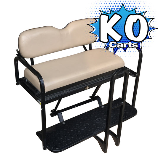 Rear Seat Kit with Flip Cargo Bed - EZGO RXV