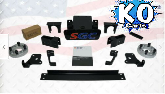 Lift Kit – 4″ Block Kit - EZGO RXV