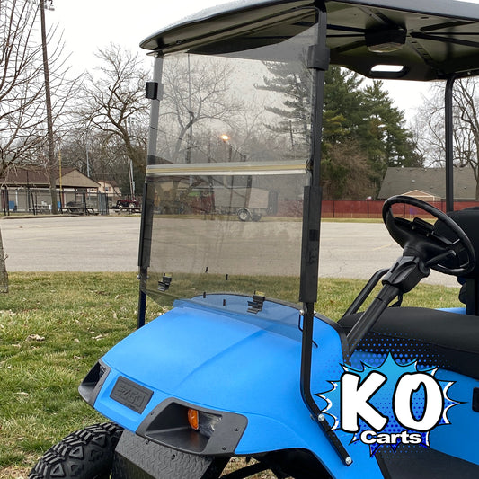 Foldable Tinted Windshield - EZGO TXT